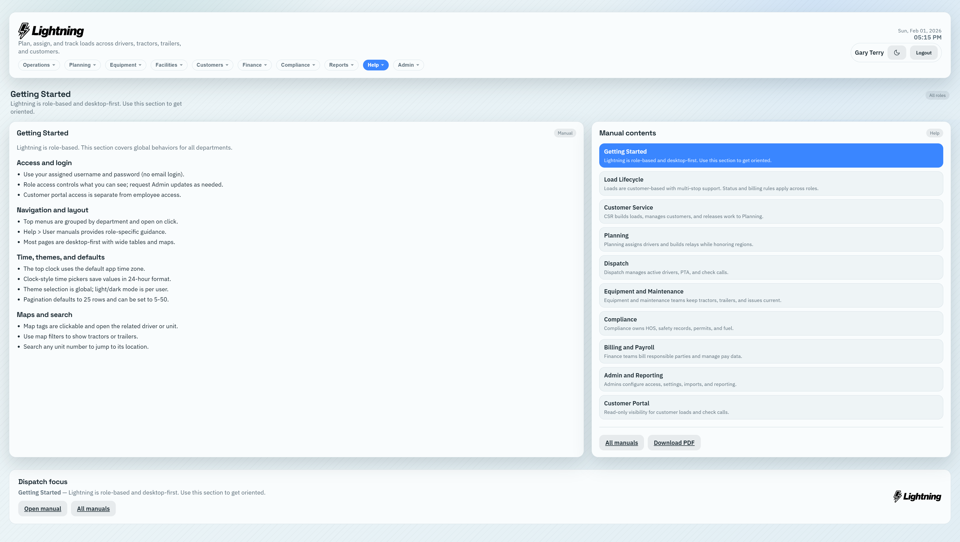 Getting Started Manual